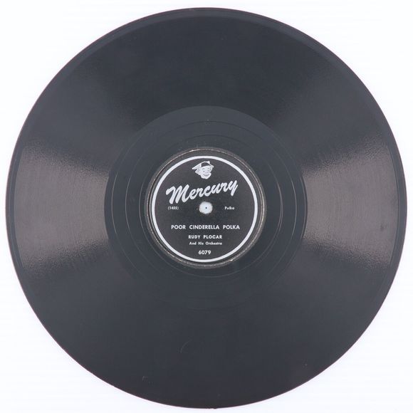 Rudy Plocar, Poor Cinderella Polka, My Darling Waltz 1948 10" 78 rpm Record 6079 - Picture 2 of 16